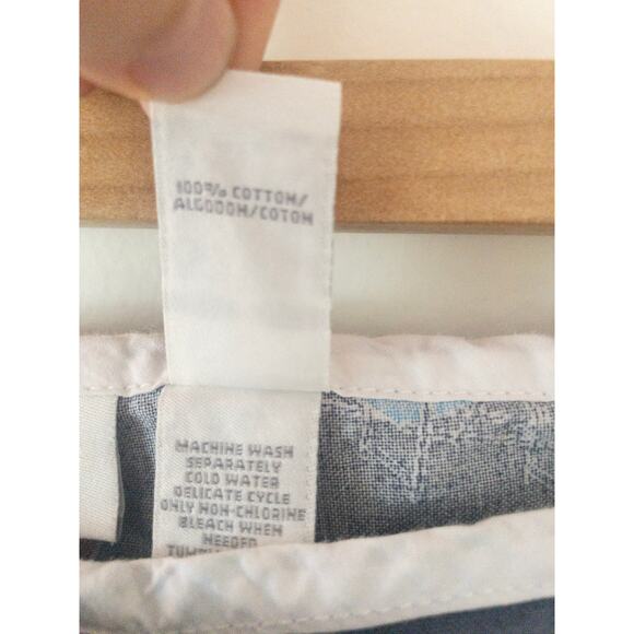 Vintage Liz Claiborne Beach Chair Print Wrap Skort with Piping Front Pocket 12 - Picture 5 of 7